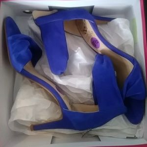 Royal Blue Heels